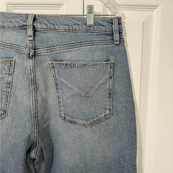 Hudson Los Angeles Women’s NWT Raw Hem Distressed size 32 Straight leg - Picture 6 of 12